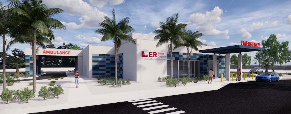 Rendering of ER at West Craig Road