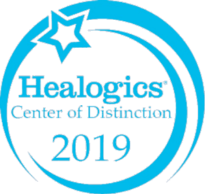 Logotipo del Centro de Distinción de Healogics 2019