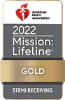 American Heart Association 2022 Mission: Lifeline Gold Stemi Receiving