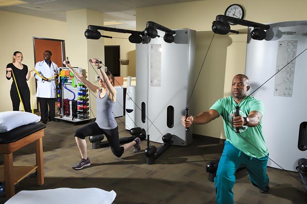 Centro de terapia para pacientes ambulatorios en Centennial Hills Hospital en Las Vegas, Nevada